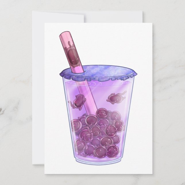 Boba Cats Tack Kort (Framsida)