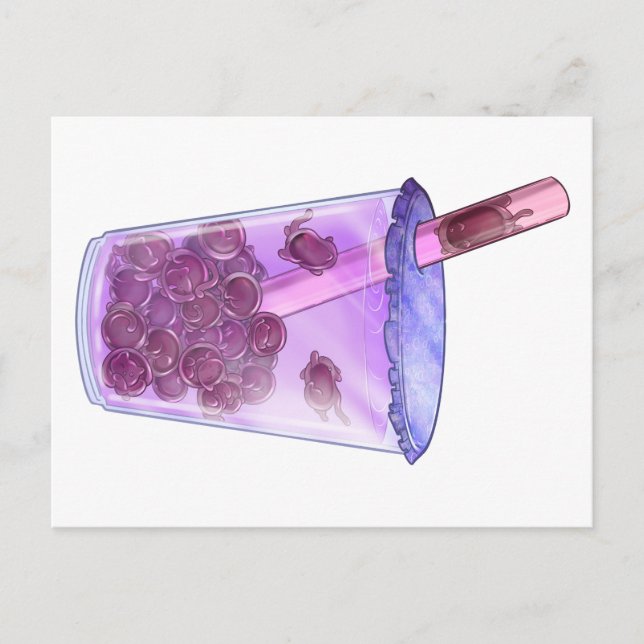 Boba Cats Vykort (Framsida)