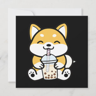Boba Corgi, Corgi Boba, Boba Shiba, Shiba, Corgi Inbjudningar