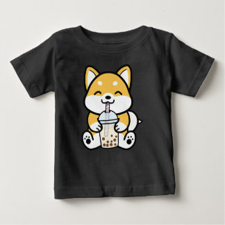 Boba Corgi | Mjölk Tea | Corgi Älskare T Shirt