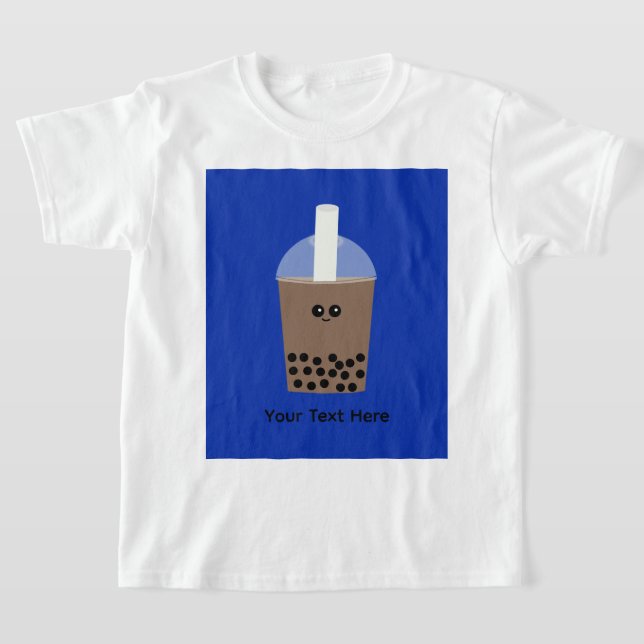 Boba Drink #1 T-Shirt (Laydown)