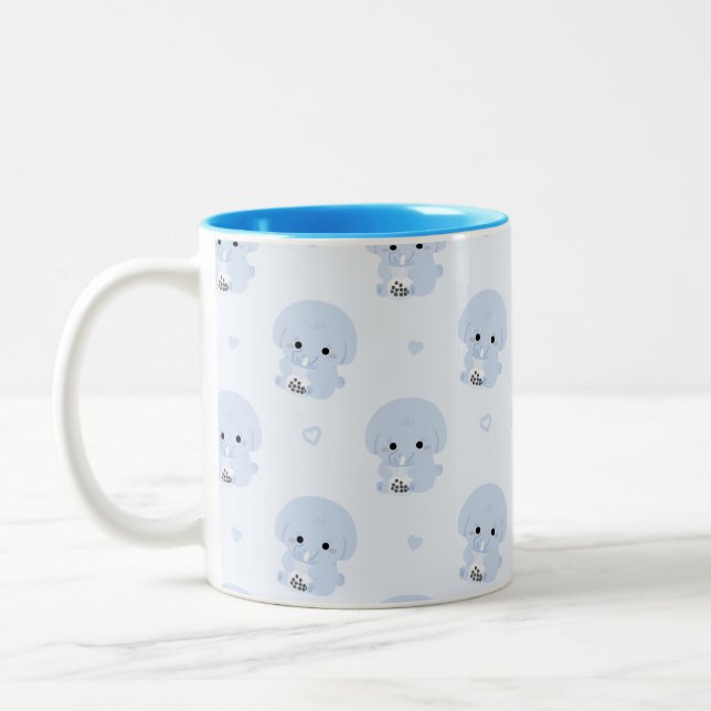 Boba Elephant Två-Tonad Mugg (Vänster)