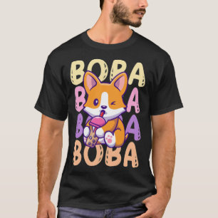 Boba Fo Bubble Tea Tapioca Pearls Mjölk Tea tv ser T Shirt