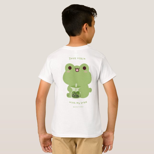 Boba Frog T Shirt (Hel baksida)