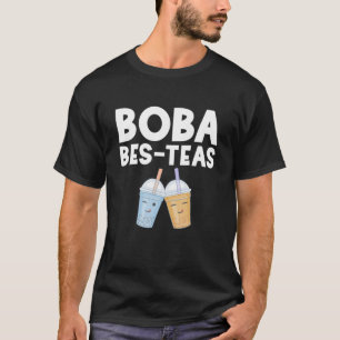Boba Girl Bes Teas Besties Bubble Tea Best Friends T Shirt