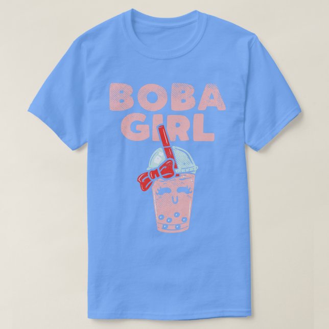Boba Girl T Shirt (Design framsida)
