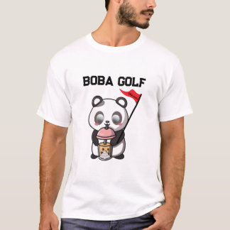 Boba Golf | Milk Tea | Bubble Golf | Golfer T Shirt
