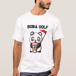 Boba Golf | Mjölkte | Bubble Golf | Golfare T Shirt