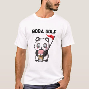 Boba Golf   Mjölkte   Bubble Golf   Golfare T Shirt