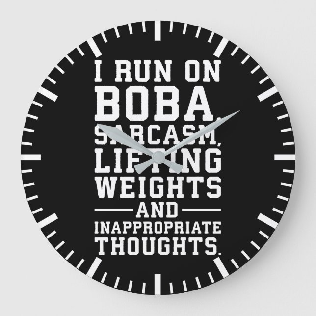 Boba, lyktvikt, olämpligt ljus, gym stor klocka (Framsida)