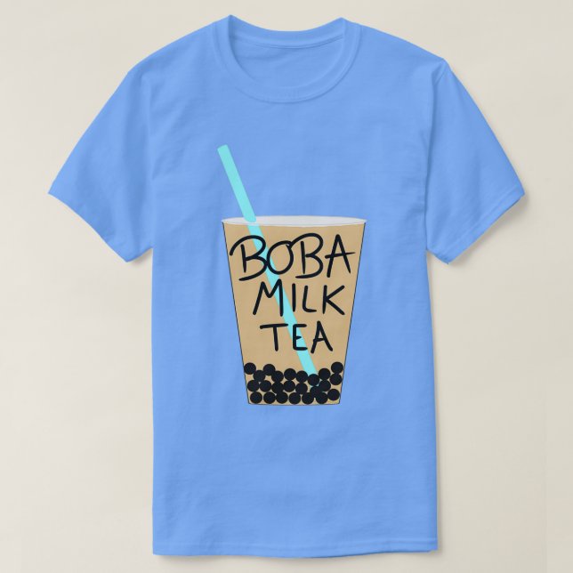 Boba Mjölk Tea 1 T Shirt (Design framsida)