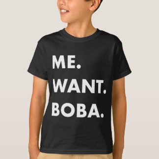 Boba Mjölk Tea Funny Asian Drink T Shirt