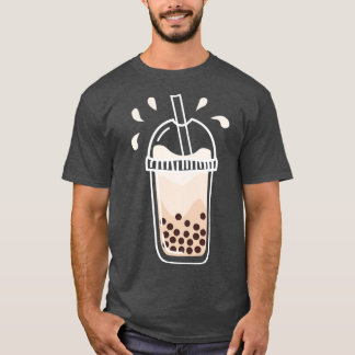 Boba Mjölk Tea i kopp T Shirt