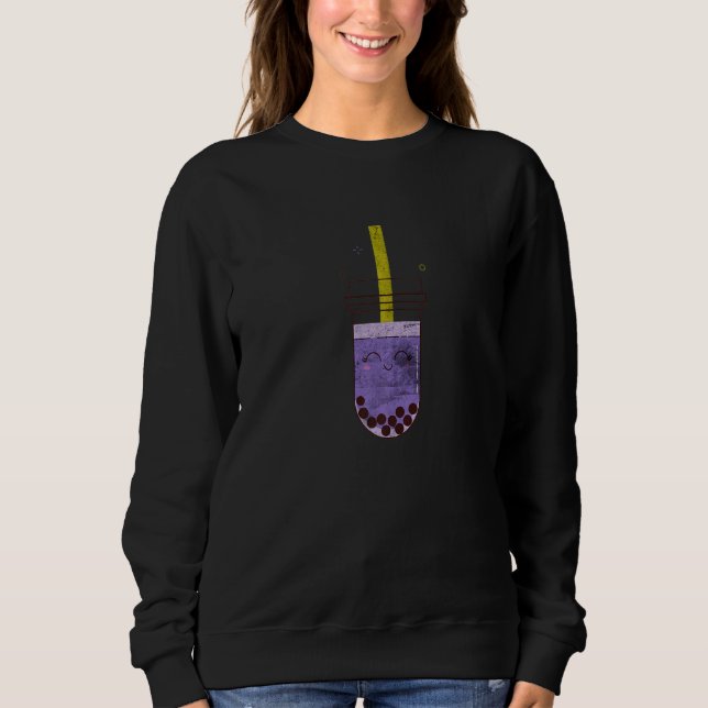 Boba Mjölk Teas Tapioca Bubble Pearl T Shirt (Framsida)