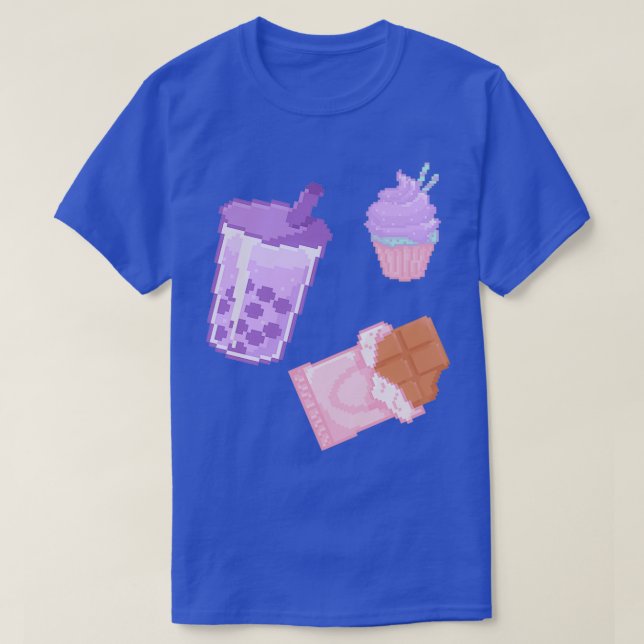 Boba-muffinsar och choklad t shirt (Design framsida)