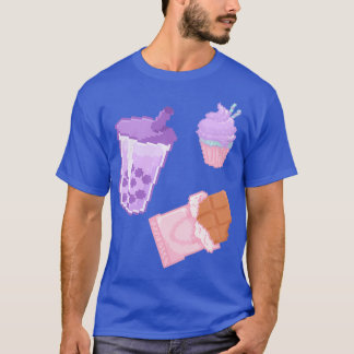 Boba-muffinsar och choklad t shirt