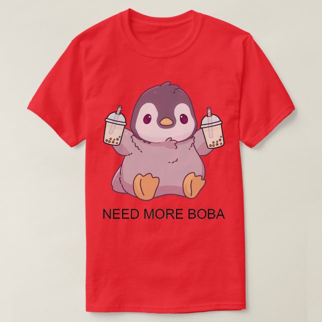 Boba Pengu T Shirt (Design framsida)