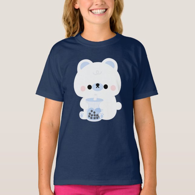 Boba Polar Bear T Shirt (Framsida)