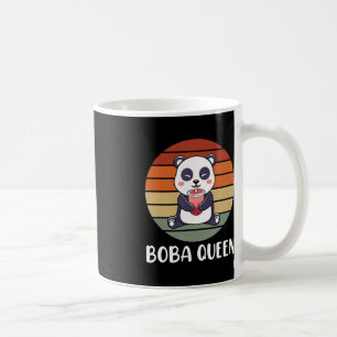 Boba Queen Bubble Tea japansk Cute Panda Anime Ka Kaffemugg