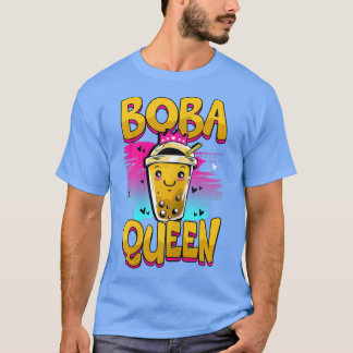 Boba Queen Bubble Tea T Shirt