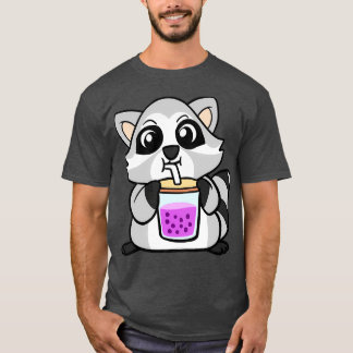 Boba Racoon T Shirt