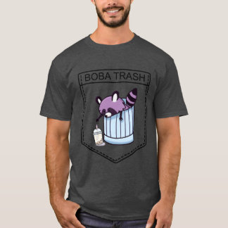 Boba Sopor Racoon Tshirt Pocket T Shirt
