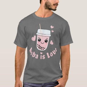 Boba tea är kärlek t shirt