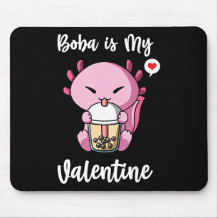 Boba Tea är My Valentine Axolotl Anti Valentiness Musmatta