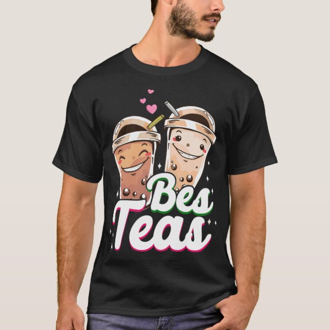 Boba Tea Bes Teas Bästa farbror T Shirt (Framsida)