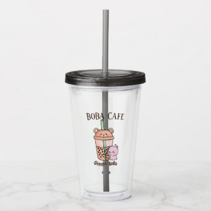 Boba Tea, Bubble mjölk tea Take Away Mugg