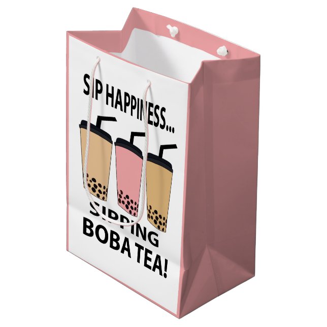 Boba Tea Bubble Tea  (Framsidan Vinklad)