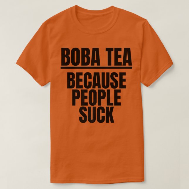 Boba Tea Bubble Tea Älskare Anime Kawaii Japanska  T Shirt (Design framsida)