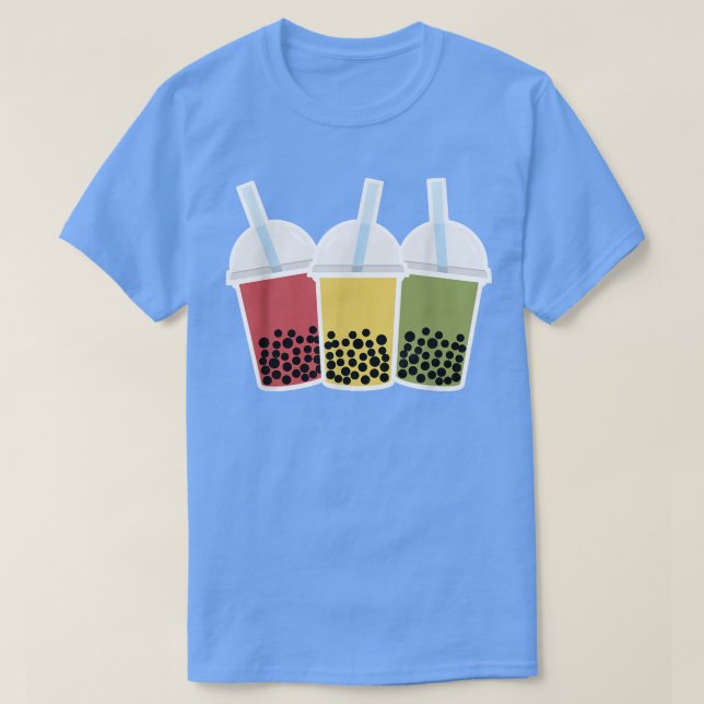 Boba Tea Bubble Tea Design T Shirt (Design framsida)