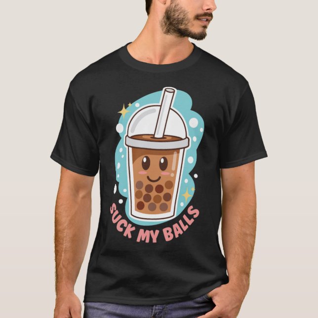 Boba Tea Bubble Tea Mjölk Tea Tea Bubble andalusia T Shirt (Framsida)