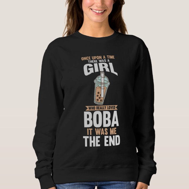 Boba Tea Bubble Tea T Shirt (Framsida)