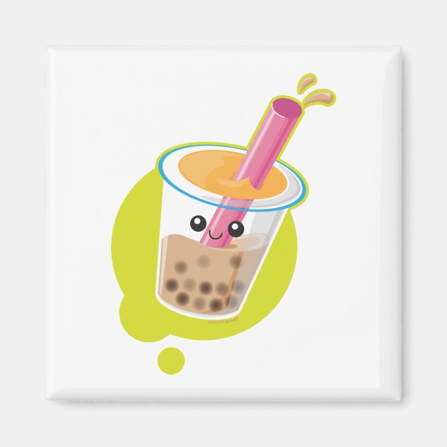 Boba Tea Magnet (Framsidan)