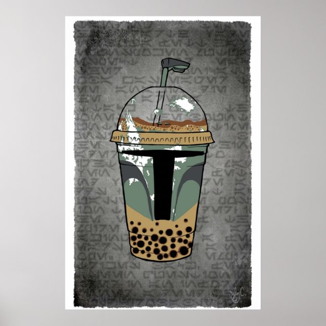 Boba Tea Poster (Framsidan)