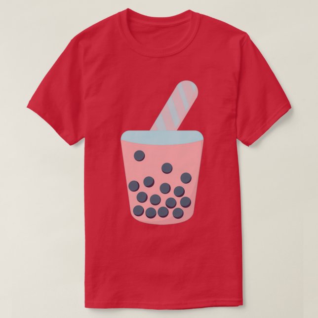 Boba tea Summer 2 T Shirt (Design framsida)