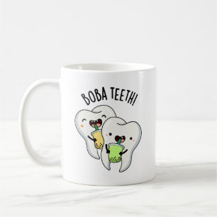 Boba Teeth Funny Boba Tea Pun Kaffemugg