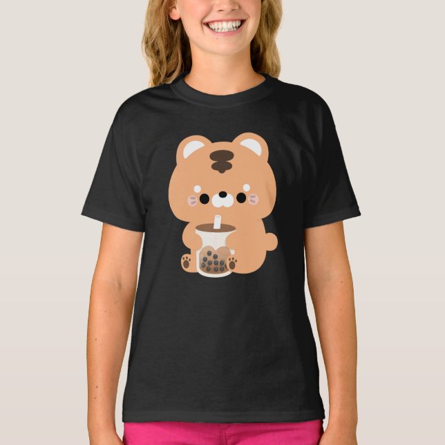 Boba Tiger T Shirt (Framsida)