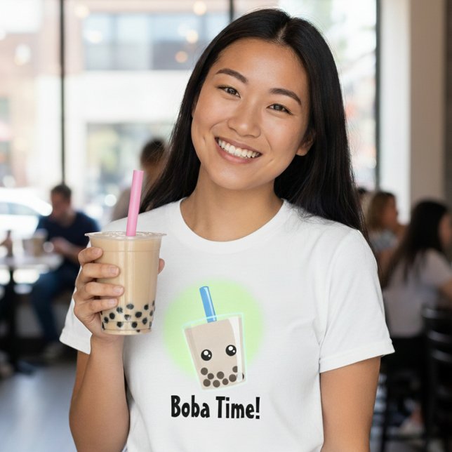 Boba Time! T-Shirt (Skapare uppladdad)