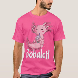 Bobalotl Aolotl Boba Tea Bubble Mjölk Kawaii Anime T Shirt