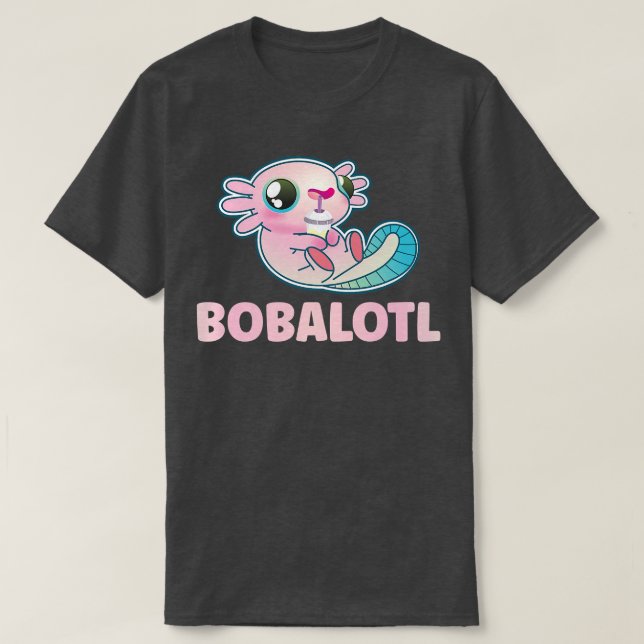 Bobalotl bubble-tea Premium T Shirt (Design framsida)