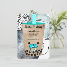 Bobar för Baby Boba Tea-inspirerad budget