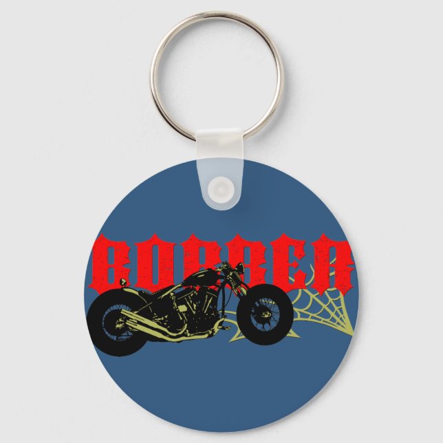 Bobber Bike Nyckelring (Framsida)