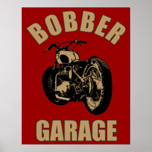 Bobber Garage Poster