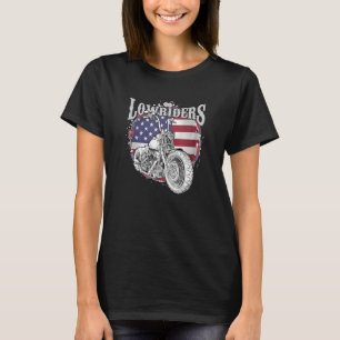 Bobber Low Rider Clothes Chicano Cholo Vicla Lowri T Shirt