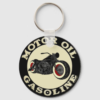 - Bobber - Motor Oil - Gasolin Nyckelring