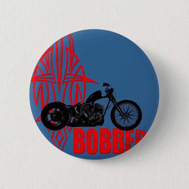 Bobber Motorcykel Knapp (Framsida)