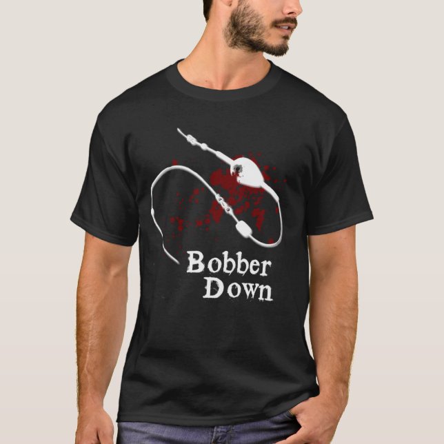Bobberen besegrar tee shirt (Framsida)